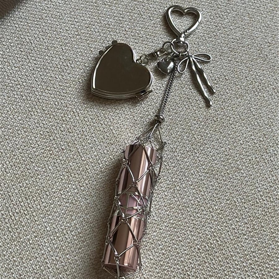 Lipstick holder ( heart ) stainless