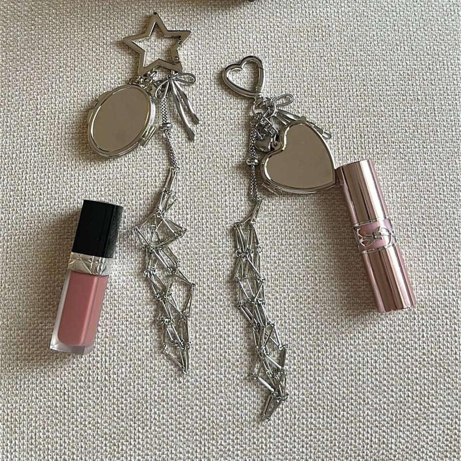 Lipstick holder ( heart ) stainless