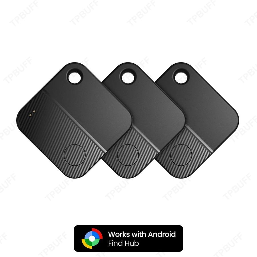 جهاز تتبع ذكي للأجهزة التي تعمل بنظام أندرويد، يعمل مع تطبيق Google Find Hub، محدد مواقع المفاتيح لهواتف شاومي وسامسونج وموتورولا