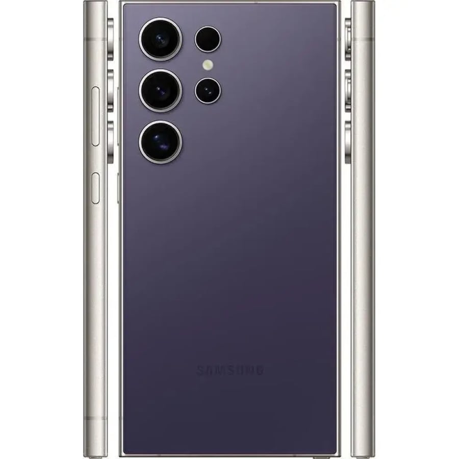 سامسونج جالكسي S24 الترا ذاكرة داخلية 256 جيجابايت وذاكرة رام 12 جيجابايت يدعم تقنية 5G لون بنفسجي تيتانيوم