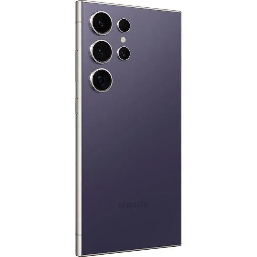 سامسونج جالكسي S24 الترا ذاكرة داخلية 256 جيجابايت وذاكرة رام 12 جيجابايت يدعم تقنية 5G لون بنفسجي تيتانيوم