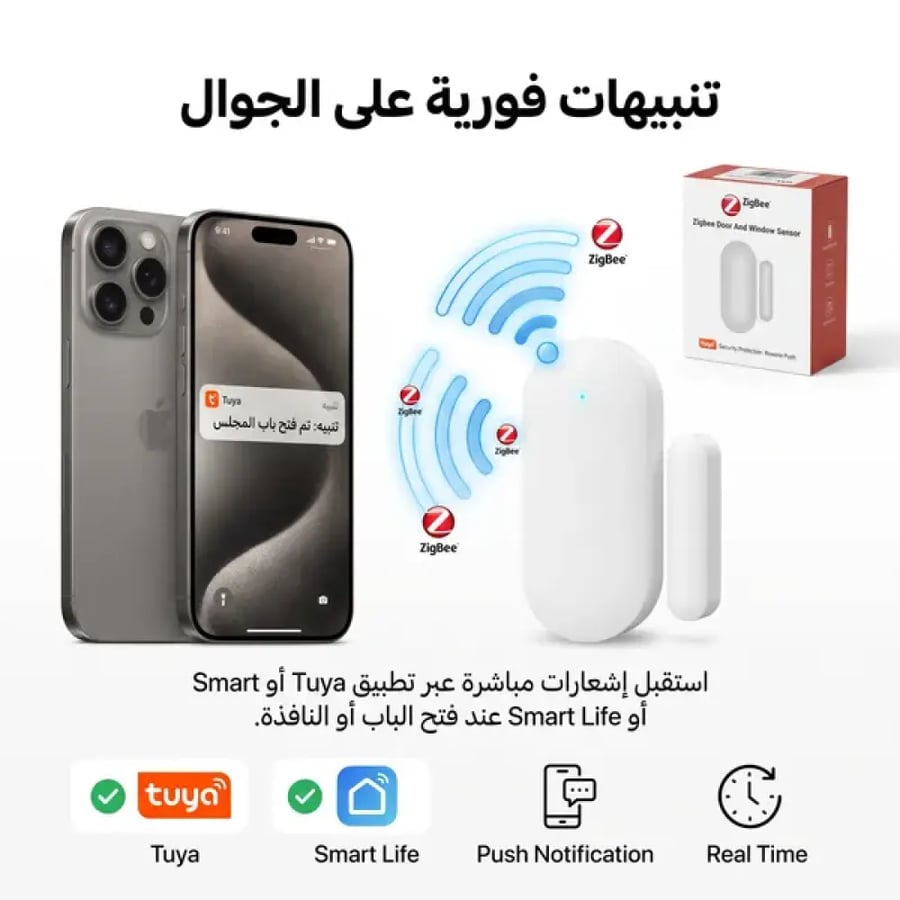 جهاز أمان المنازل والعمل