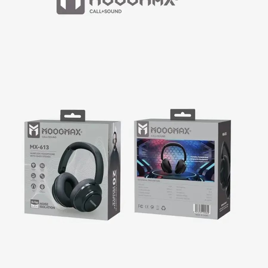 هيد فون معتمد منMOOGMAX (ضمان عامين)
