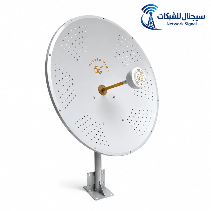بكج الوحش (انتينا ميمو 32 ديبي الذهبي - راوتر ZTE MC801A1 - صحن 70 سم - كيبل LMR300)
