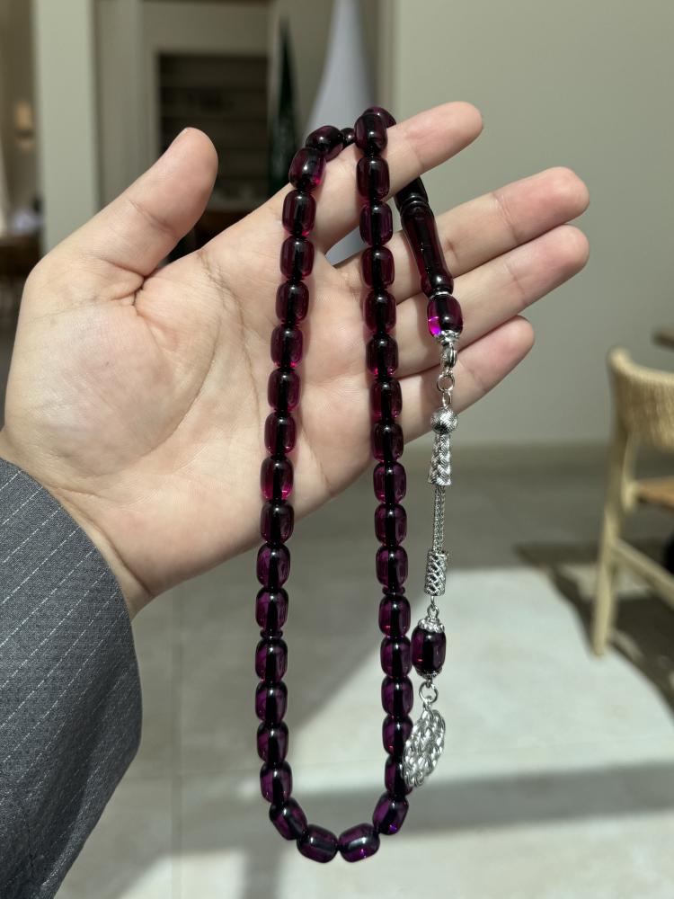 سبحة بكلايت طربزون معدن الخزامى