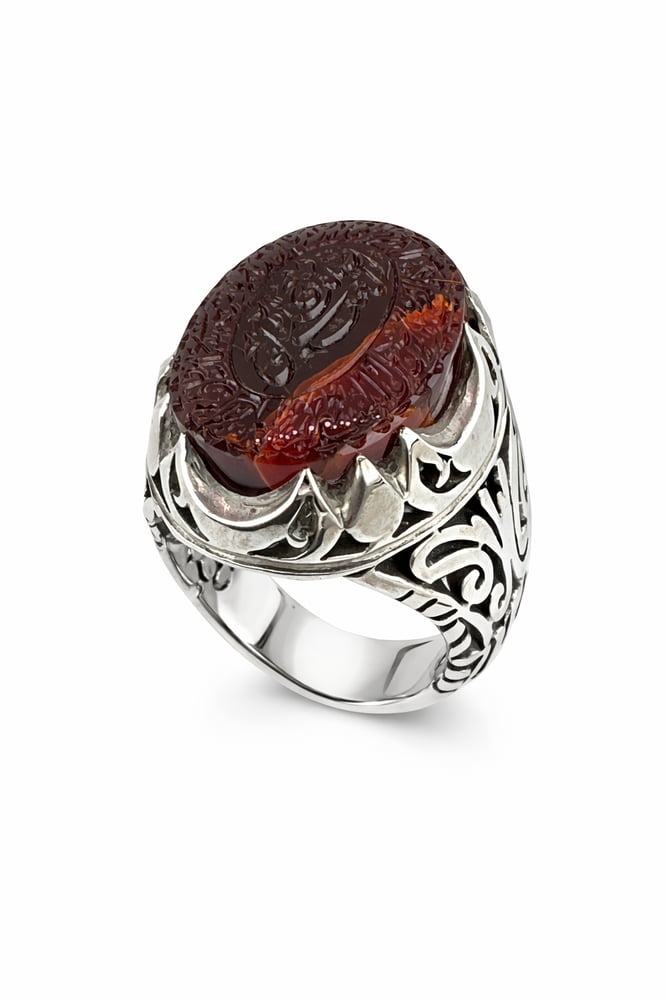 Yemeni agate VIP engraved