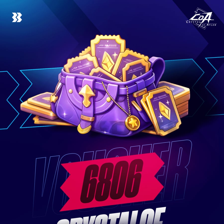 6806 فاوتشر Crystal of Atlan