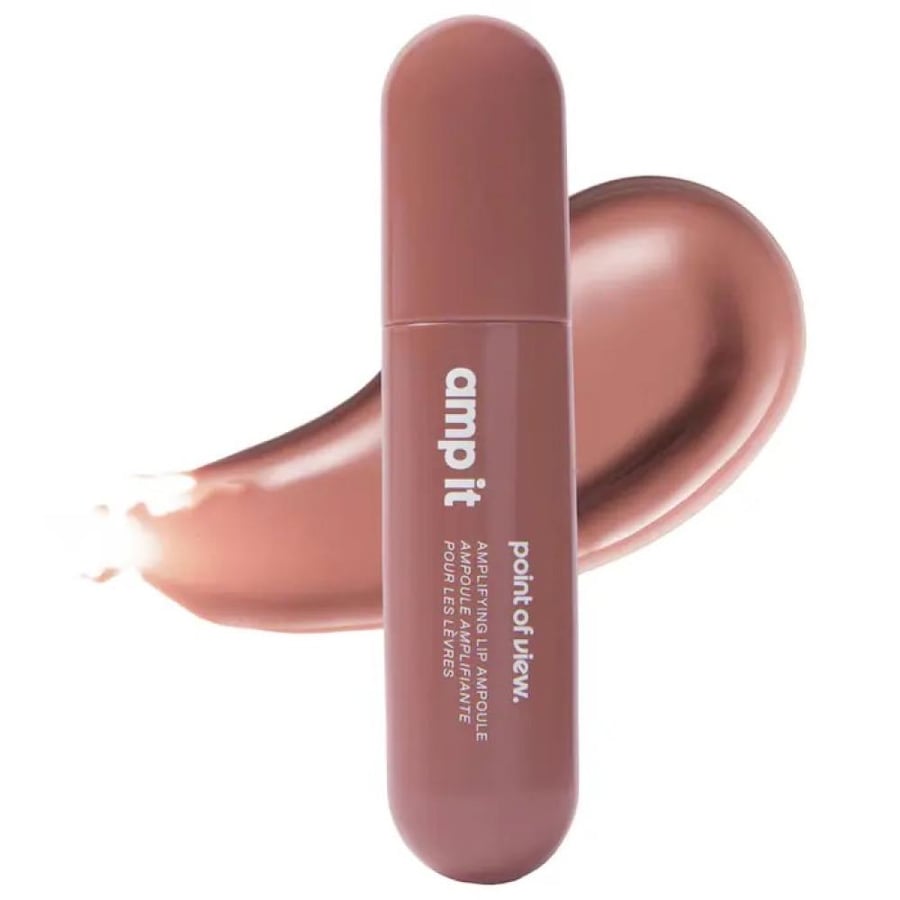 point of view.  amp it amplifying high-shine smoothing lip balm ampoule