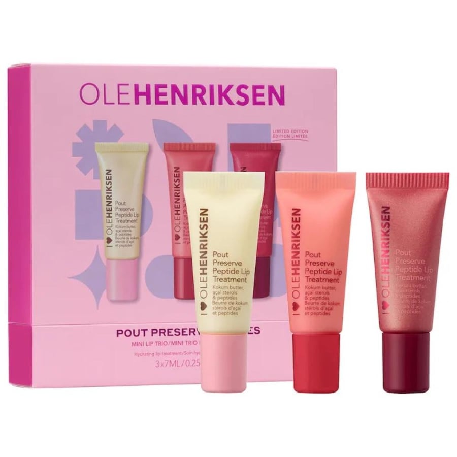 OLEHENRIKSEN  Pout Preserve Mini Hydrating Peptide Lip Trio Set