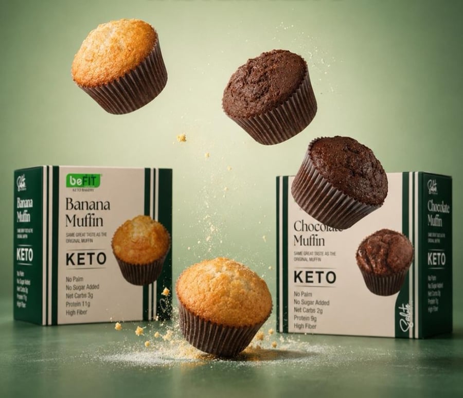 سالوت كيتو مافن - SALUTE KETO MUFFIN