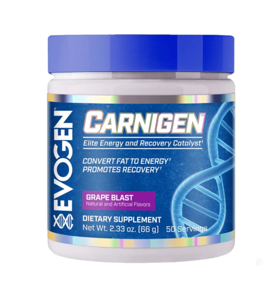 مسحوق الكارنيتين كارنيجين من إيفوجين (50 حصة) - Evogen Carnigen Premium Carnitine Powder