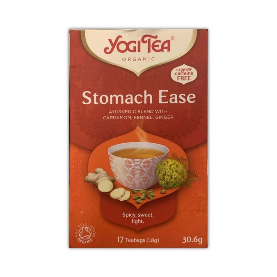 يوجي تي شاي لراحة المعدة خالي من الكافيين - YOGI TEA CAFFEINE FREE