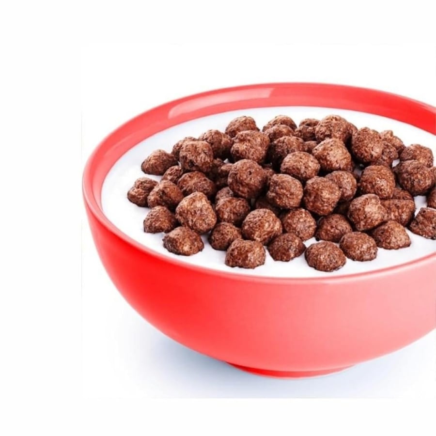 كرات الأرز والذرة العضوية بالشوكولا أوفلاكس 375 جم - OFLAKES ORGANIC CHOCO BALLS