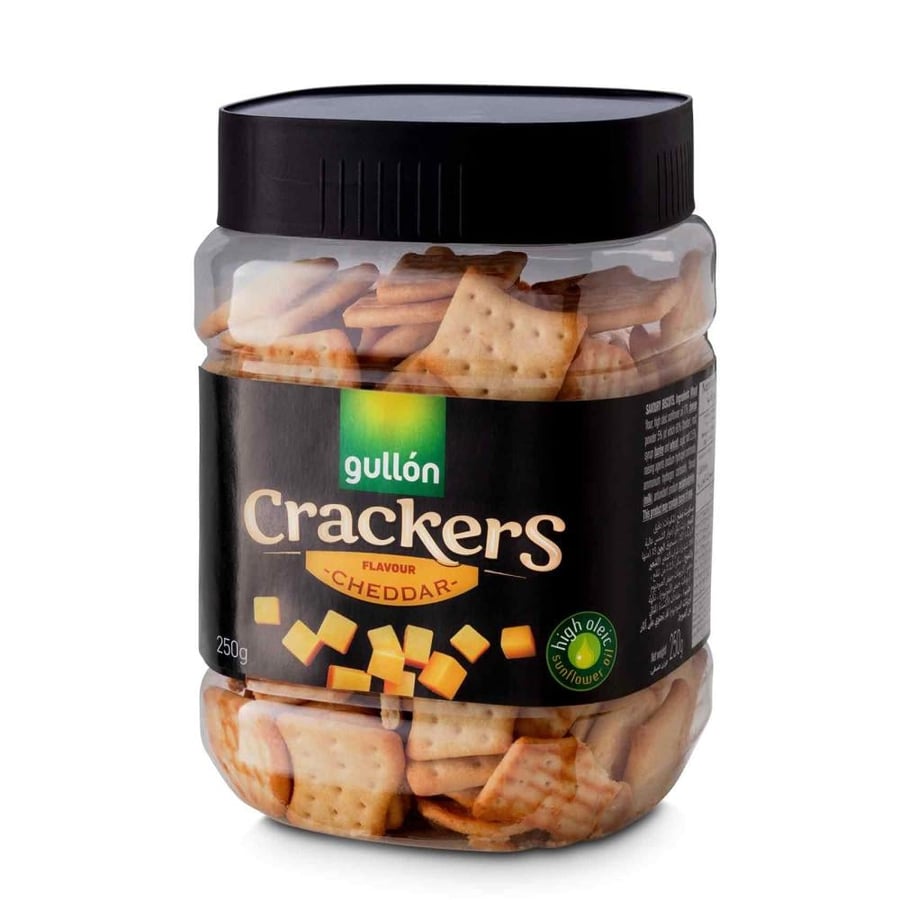 بسكويت مملح جولون كراكرز  250 جم - GULLON CRACKERS