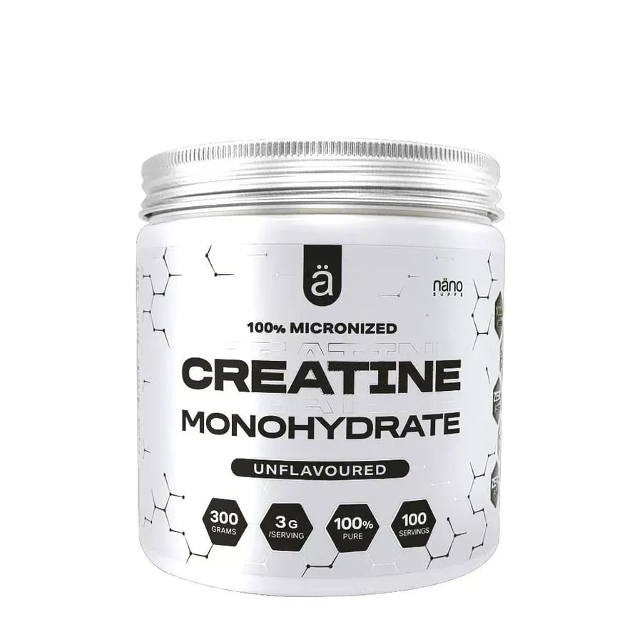 كرياتين مونوهيدرات نانو سبس (300 جم) - Nano Supps Creatine Monohydrate