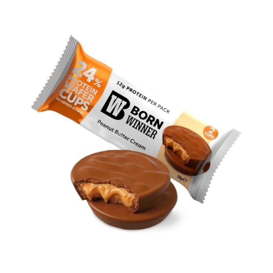 بروتين ويفر أكواب بورن وينر 50 جم - BORN WINNER PROTEIN WEFER CUPS
