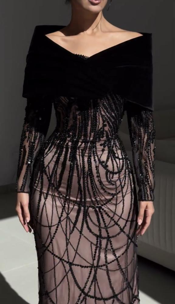 فستان سهره غنج فخم