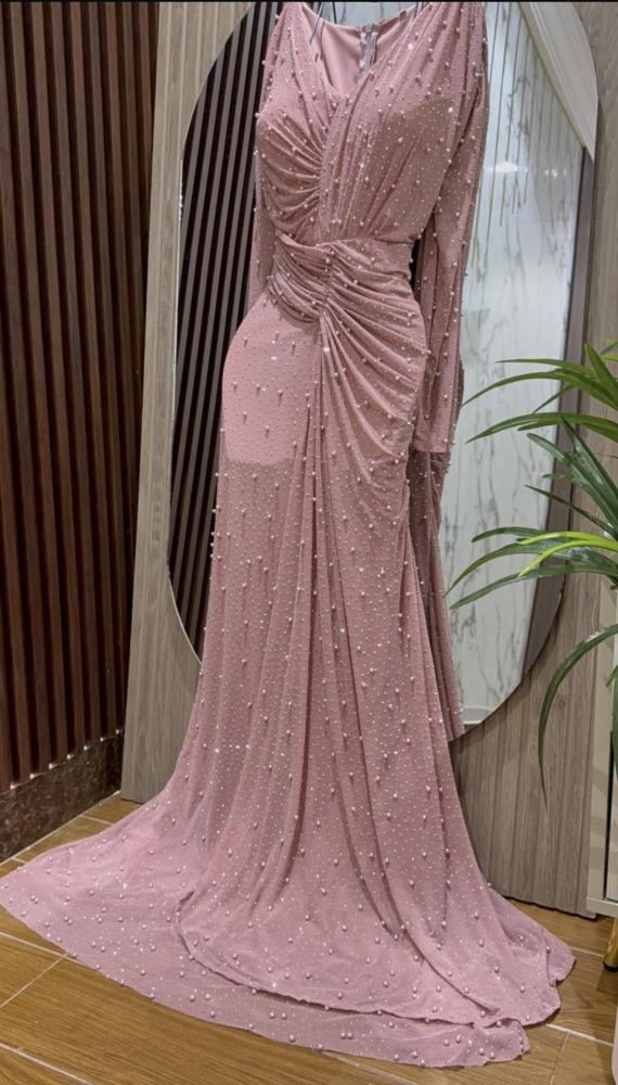 فستان سهره  وردي & تيفاني