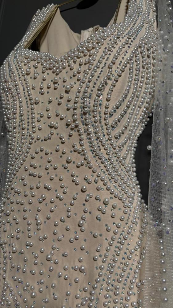 فستان سهره سكري فخم