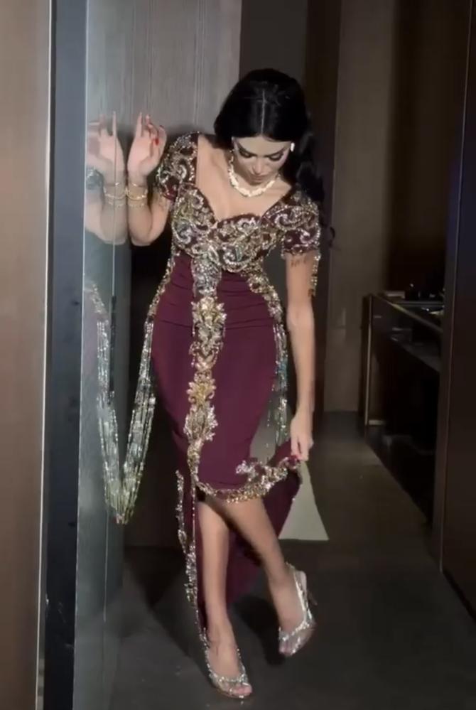 فستان  سهره فخم