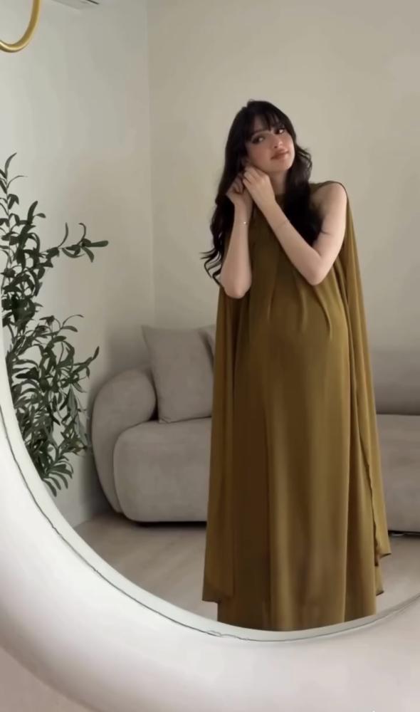 فستان حمل كموني
