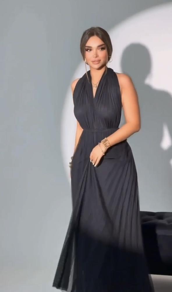 فستان سهره  تل اسود