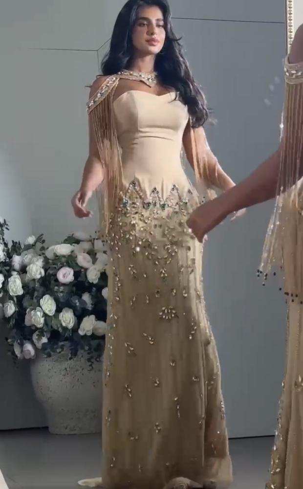 فستان  سهره فخم