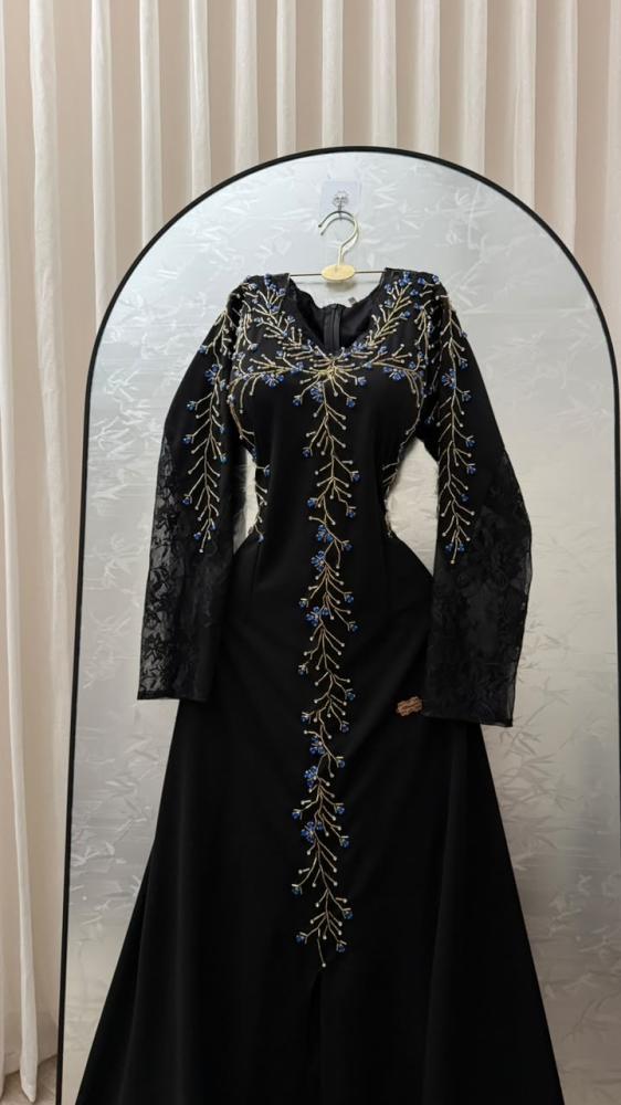 فستان  سهره فخم اسود