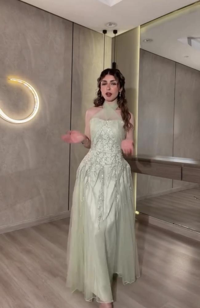 فستان  سهره فخم