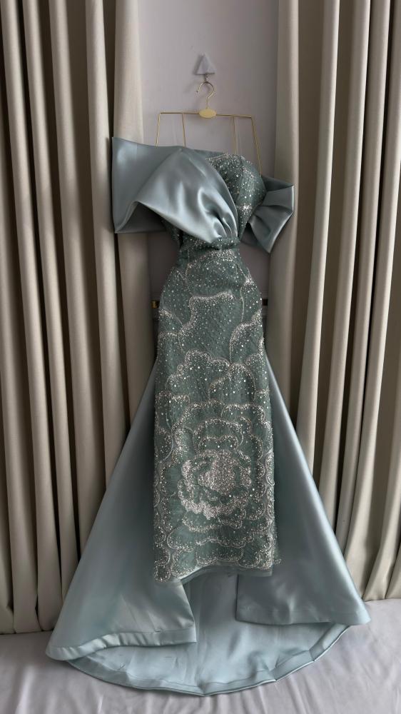 فستان سهره فخم تيفاني