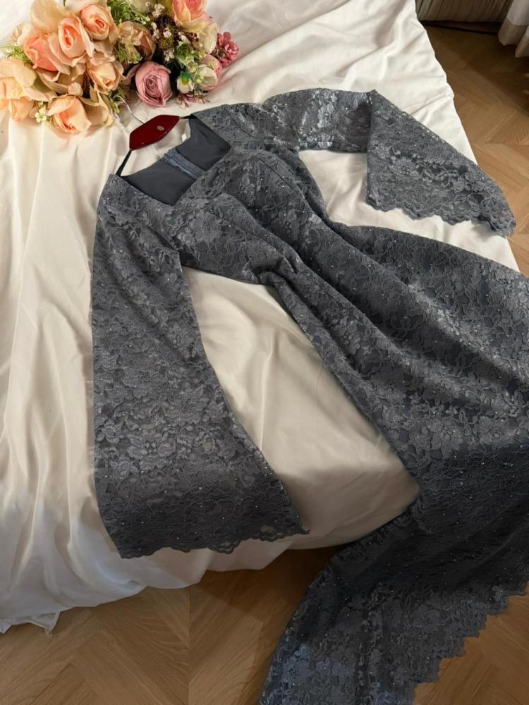 Khadija dress gray