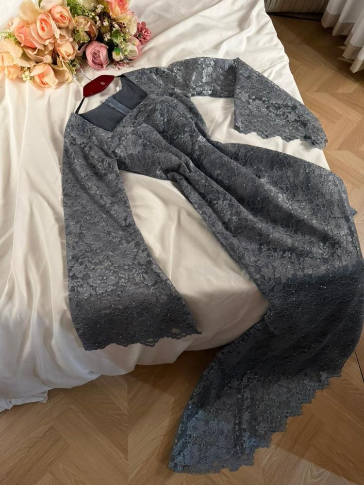 Khadija dress gray