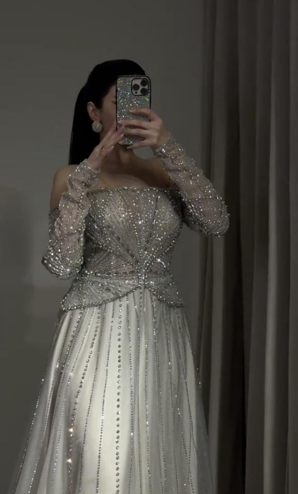 Elegant evening dress