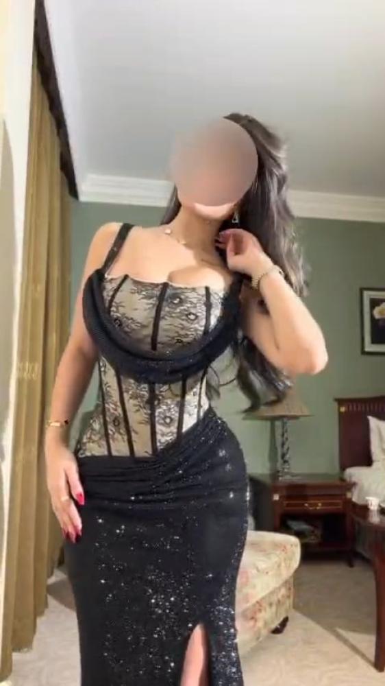 فستان  سهره فخم اسود