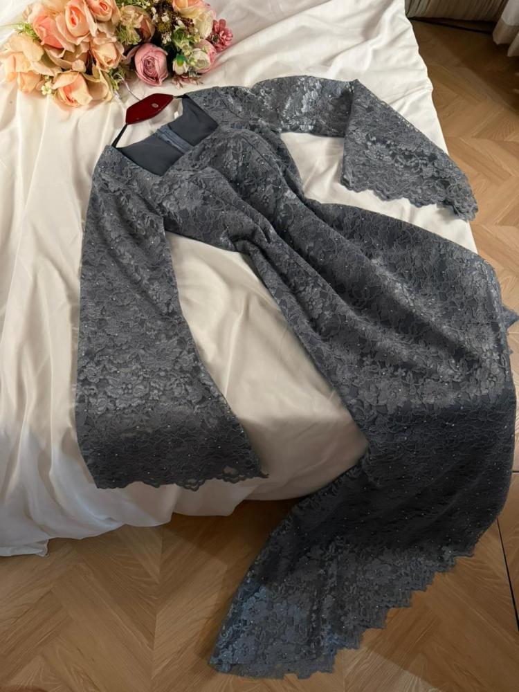 Khadija dress gray