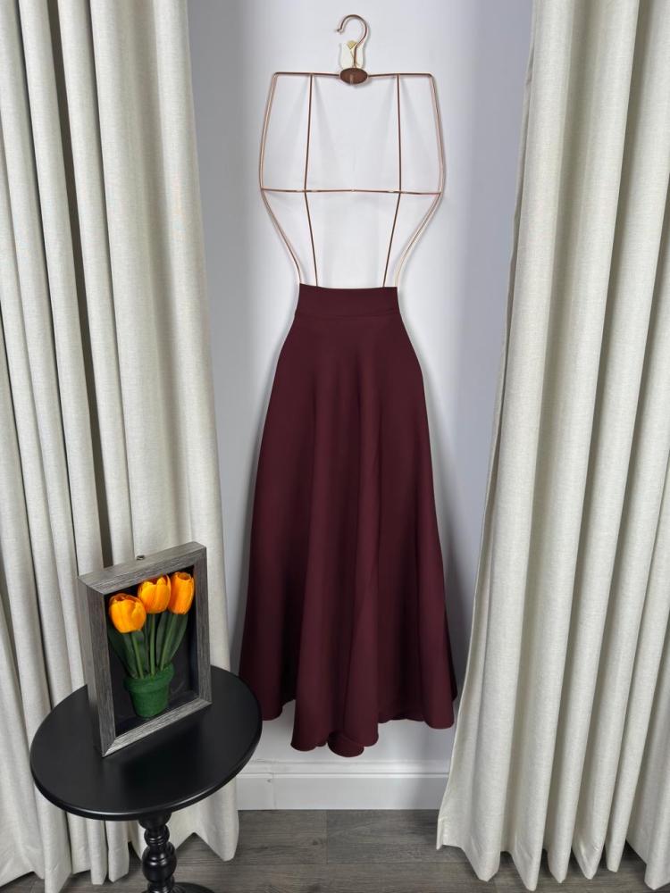 Two pieces of Burgundy baby clothes
