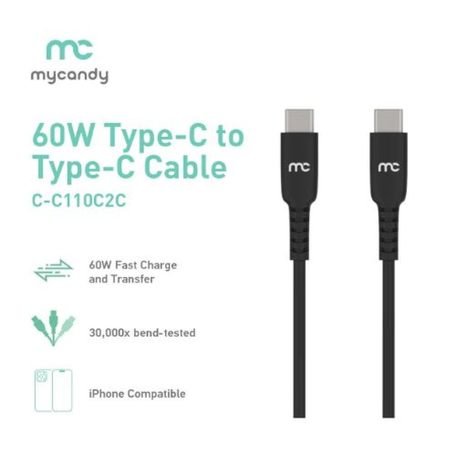 كابل Type-C to Type-C cable