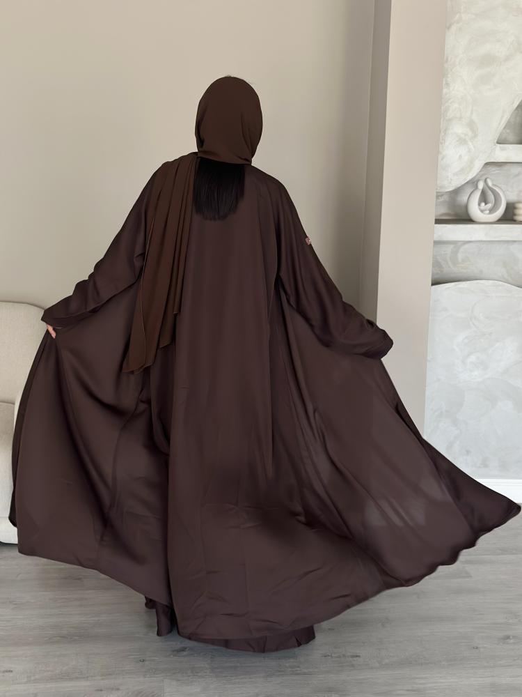 عبايه بني بليزر L13