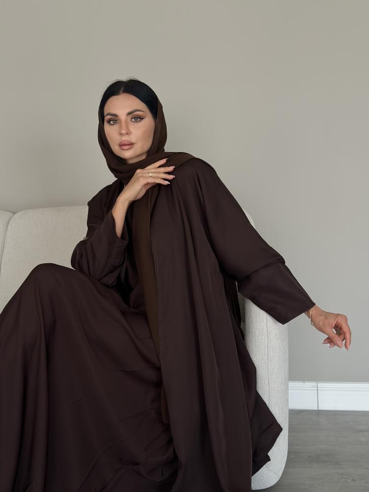 عبايه بني بليزر L13