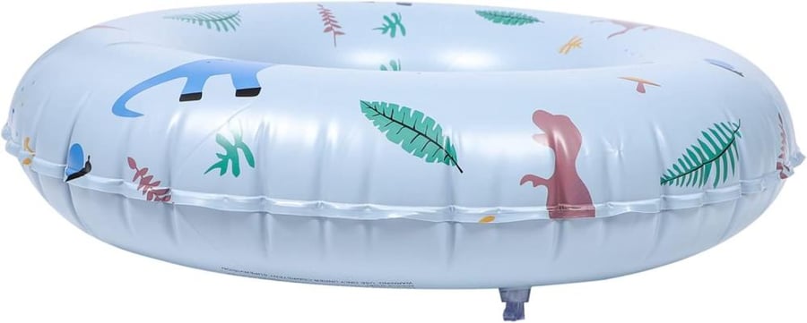 Inflatable swimming ring for young children dinosaur