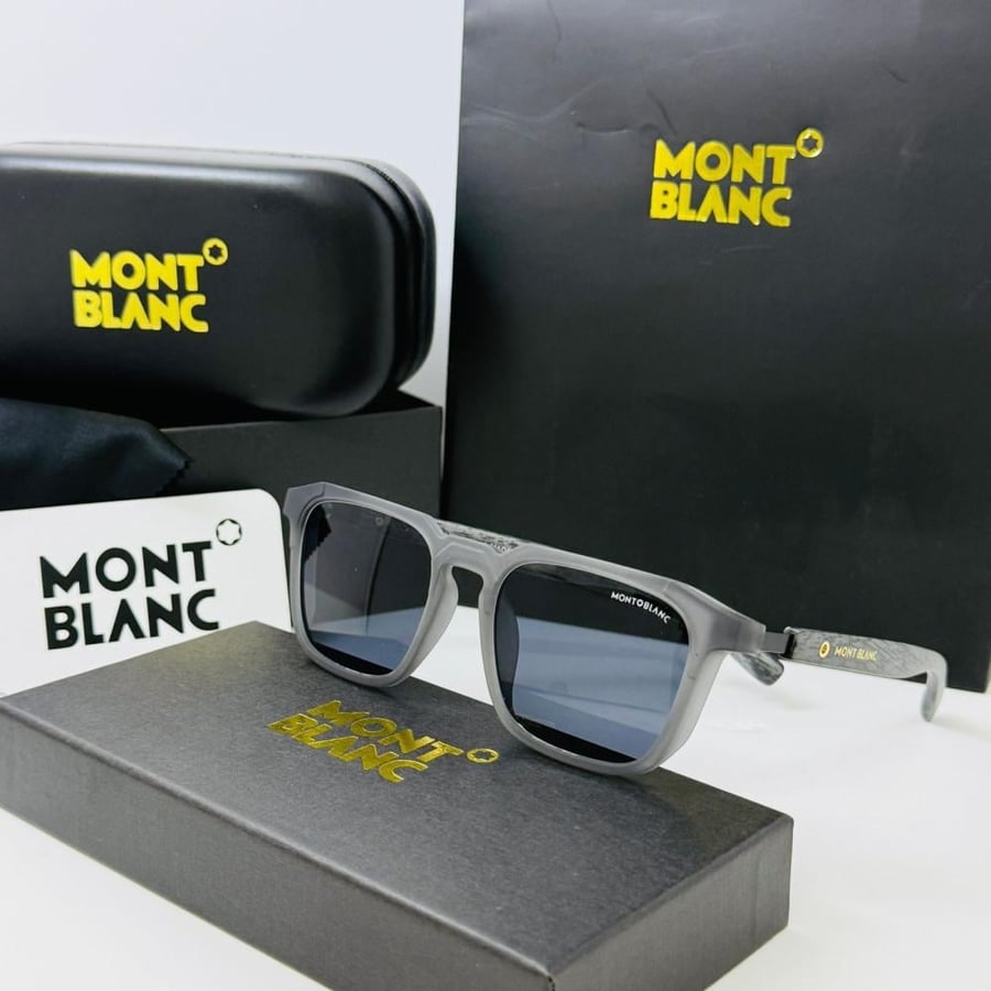 نظارة شمسية ماركة MONT BLANC