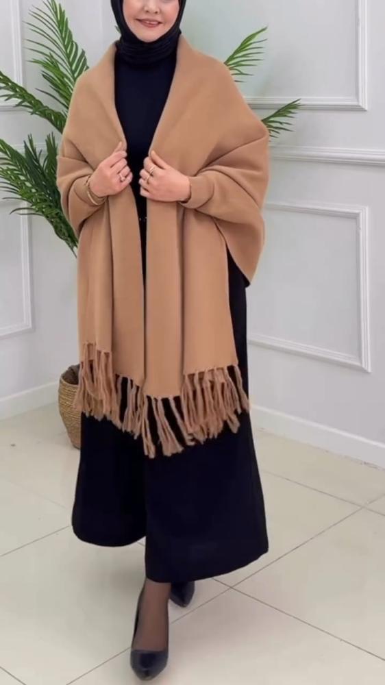شال شتوي بالاسم بألوان مختلفه