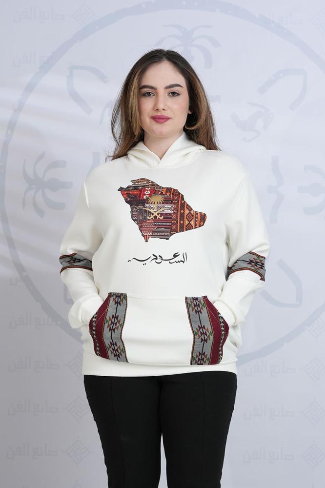 بلوفر نسائي يوم التأسيس