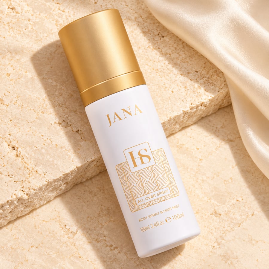 عطر نسائى للجسم والشعر من HS