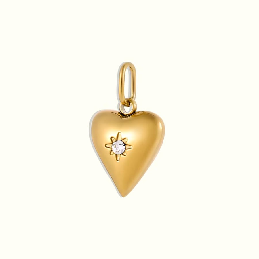 Heart with Star Charm