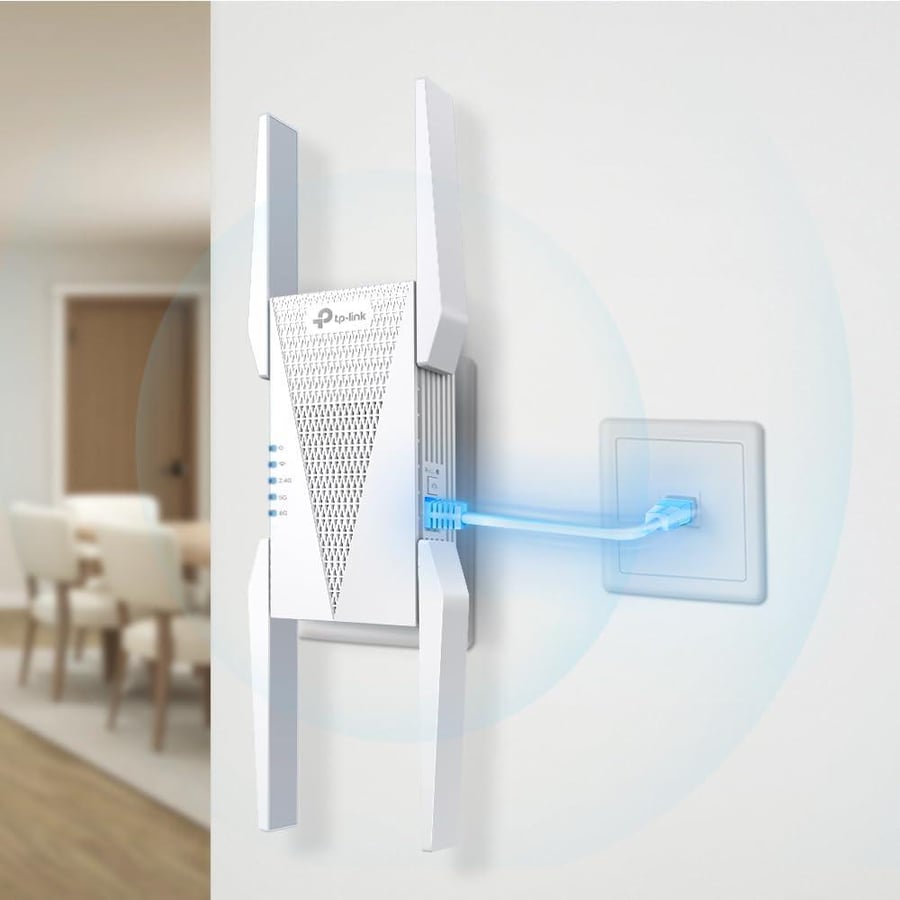 TP-Link AXE5400 Mesh Network Extender – Wi-Fi 6E