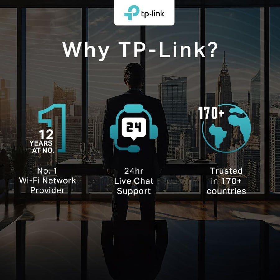 TP-Link AXE5400 Mesh Network Extender – Wi-Fi 6E