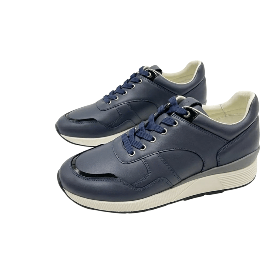 سنيكرز مونكلير Moncler White Nylon Sneaker أبيض