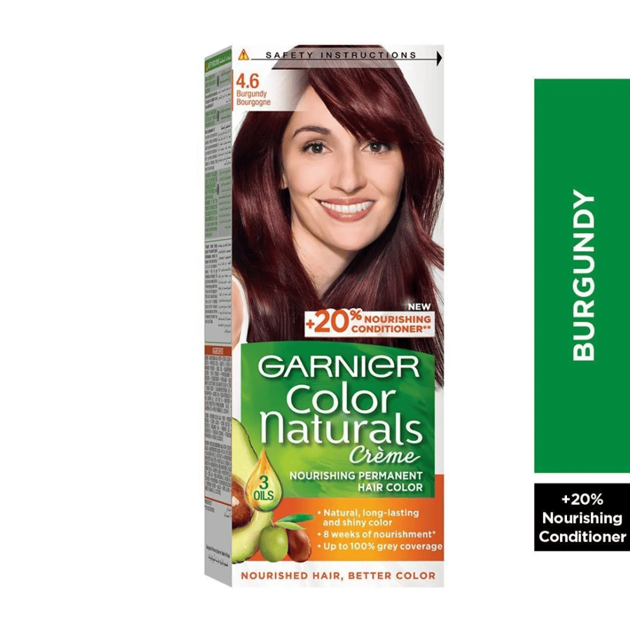Garnier Color Naturals Hair Dye - 4.6 Burgundy