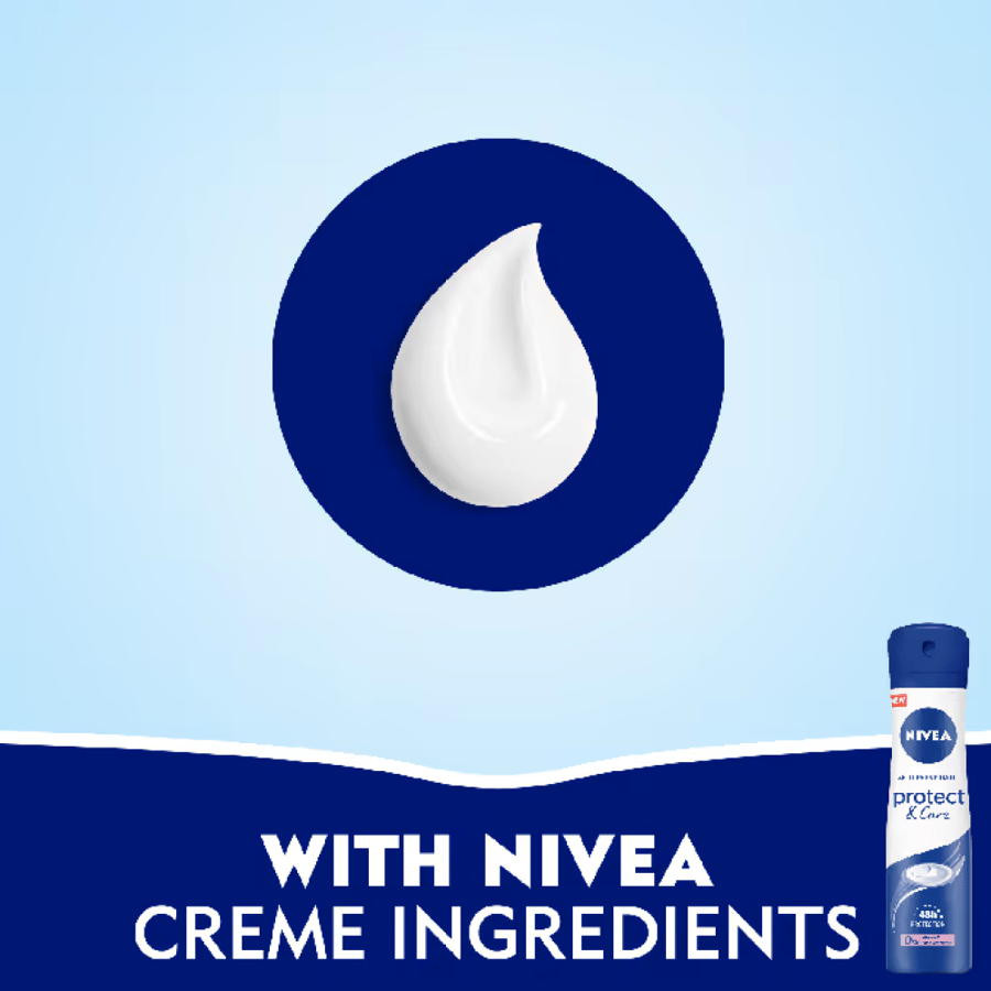 بخاخ بروتكت آند كير بعناية كريم نيفيا - 150 مل (Nivea Protect & Care Spray)